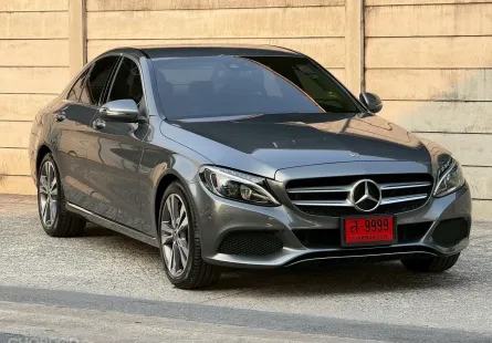 2018 Mercedes-Benz C-Class 2.0 C350e รถเก๋ง 4 ประตู รถบ้านมือเดียว 