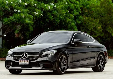 ไมล์แท้ 30,000 กม. 2022 Mercedes-Benz C-Class 2.0 C200 Coupe รถเก๋ง 4 ประตู ดาวน์ 0%
