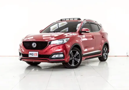 4B381 MG ZS 1.5 2019 รถ SUV สีแดง สภาพดี ไมล์น้อย