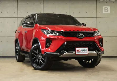 2021 Toyota FORTUNER 2.8 Legender (Black top) 4WD SUV AT ไมล์แท้ 9 หมื่น รุ่นแต่งมาจากโรงงาน B9121