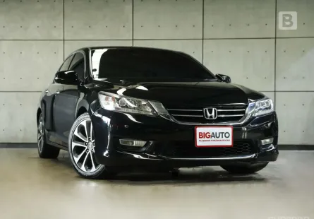 2013 Honda ACCORD 2.4 EL Navi Sedan AT ไมล์แท้ สีดำ Crystal Black Pearl สภาพตัวรถเรียบร้อยมาก B2659