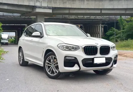 2019 BMW X3 2.0 xDrive20d SUV ออกรถง่าย รถสวย ไมล์น้อย  
