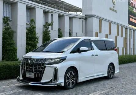 2023 Toyota ALPHARD 2.5 รถตู้/MPV รถบ้านมือเดียว ไมล์น้อย  