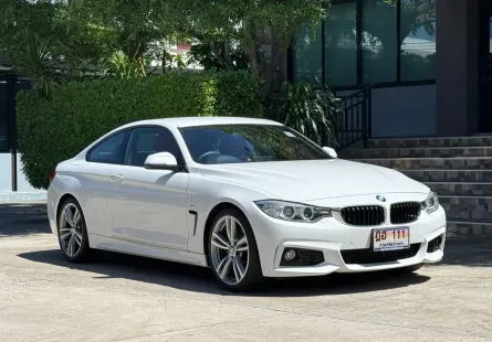 2017 BMW 420D MSPORT (B47) รถออกศูนย์ BMW THAILAND รถวิ่งน้อย เข้าศูนย์ตลอด รถไม่เคยมีอุบัติเหตุครับ