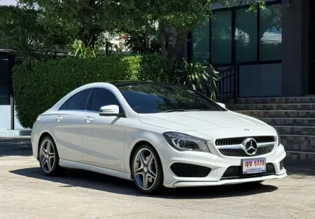 2016 BENZ CLA250 AMG DYNAMIC รถมือเดียวป้ายแดง วิ่งเพียง 90,000 กม เข้าศูนย์ตลอด ไม่มีอุบัติเหตุครับ