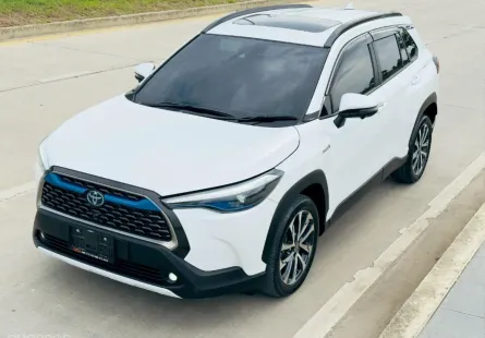 TOYOTA COROLLA CROSS 1.8 HYBRID PREMIUM SAFETY  2020 จด 2021 แท้