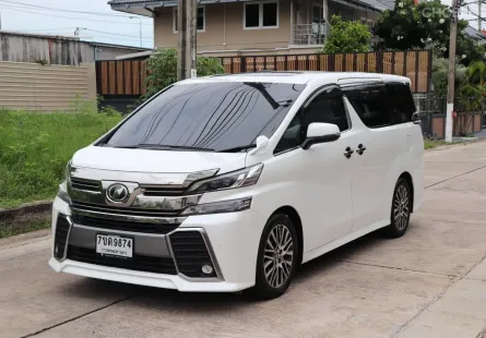 TOYOTA VILLFIRE ZG ปี2015