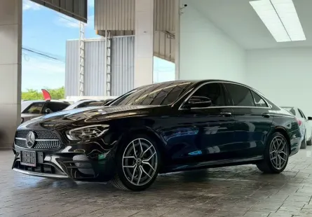 2021 Benz E220d Amg Sport Line W213 สีดำ