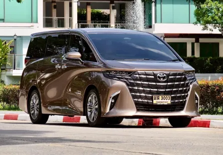 Toyota Alphard 2.5 Z  Hybrid 2025 รถสวย ไมล์น้อย มือเดียวป้ายแดง   