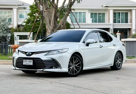 2022 Toyota CAMRY 2.5 HEV Premium Luxury รถเก๋ง 4 ประตู ออกรถง่าย รถสวย ไมล์น้อย  