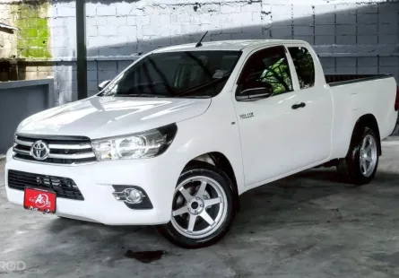 TOYOTA HILUX REVO 2.4 J PLUS CAB ปี2018(mnc) เกียร์ ธรรมดา สีขาว
