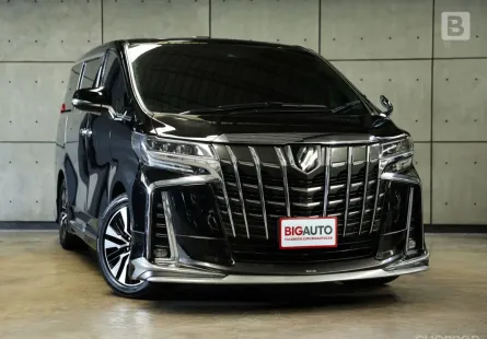 2021 Toyota ALPHARD 2.5 S C-Package Van AT ไมล์แท้ ชุดแต่ง Modellista แท้รอบคัน B6733