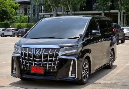 2021 Toyota ALPHARD 2.5 รถตู้/MPV รถบ้านแท้ 