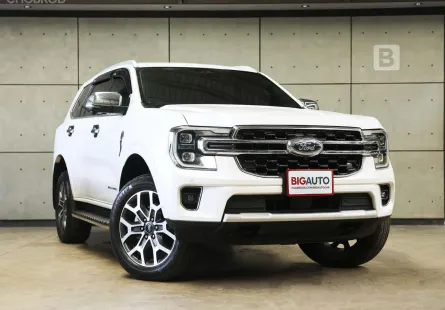 2023 Ford EVEREST 2.0 Titanium+ 4WD SUV AT ไมล์แท้ รับประกันตัวรถ 5 ปี 150,000 KM B8163