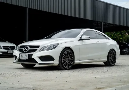 2015 Mercedes-Benz E-Class 2.0 E200 CGI รถเก๋ง 2 ประตู รถสวย ไมล์น้อย  