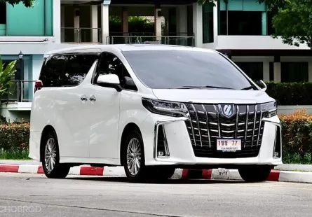 2022 Toyota ALPHARD 2.5 HYBRID E-Four รถตู้/MPV รถบ้านมือเดียว ไมล์น้อย  