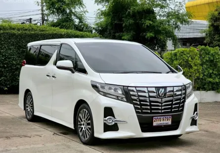 TOYOTA ALPHARD 2.5 ปี 2016 มือเดียวออกห้าง  