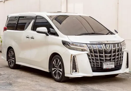 Toyota Alphard 2.5 2019 ตัวท็อป Minorchange ประวัติศูนย์ Toyota รถสวยไมล์น้อย 40,000 km 