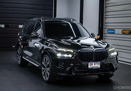 2024 BMW X7 3.0 xDrive40d SUV รถบ้านมือเดียว ไมล์น้อย  