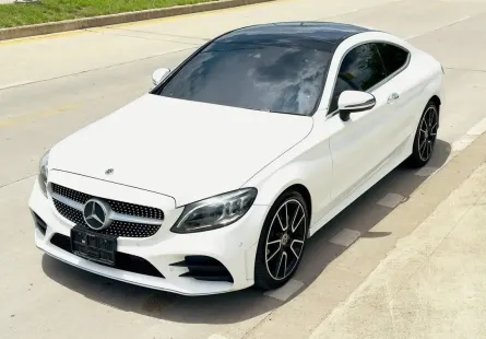 MERCEDES-BENZ C200 2.0 COUPE AMG DYNAMIC FACELIFT W205 2022 จด 2023