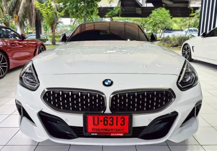 BMW Z4 3.0 M40i 2019 Top option สีขาว ไมล์น้อย มือเดียว ของแต่งเต็ม  