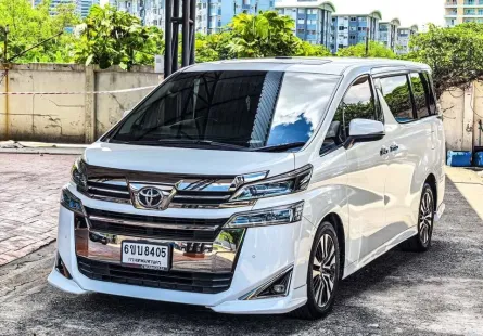 2019 Toyota VELLFIRE 2.5 รถตู้/MPV รถบ้านมือเดียว ไมล์น้อย  