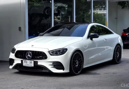 2021 Mercedes-Benz E-Class 2.0 E200 Coupe รถเก๋ง 2 ประตู รถบ้านมือเดียว ไมล์น้อย  