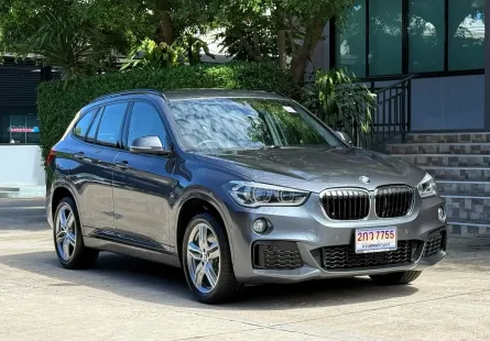  2019 BMW X1 20D MSPORT  รถมือเดียวออกป้ายแดง รถวิ่งน้อย ไม่เคยมีอุบัติเหตุ BSI ยังเหลืออีกนานครับ