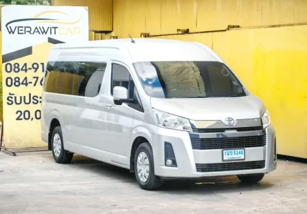 Toyota Commuter 2.8 Van ปี 2020 เครื่อง ดีเซล เกียร์ ธรรมดา รถ 11 ที่นั่ง รถสวย ตัวถังบางเดิมทั้งคัน