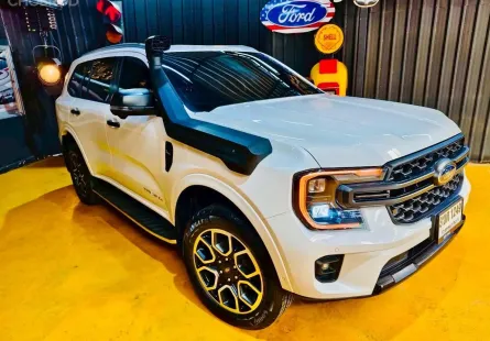 2022 Ford Everest 2.0 4WD Bi-Turbo Wildtrak SUV รถบ้านแท้ 