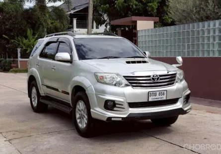 Toyota Fortuner 2.5 V 2012 ราคาดีสุดในตลาด