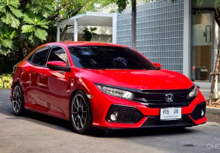 2018 Honda CIVIC 1.5 i-VTEC Turbo รถเก๋ง 5 ประตู รถบ้านแท้ ไมล์น้อย  