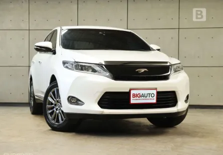 2014 Toyota HARRIER 2.0 Premium Wagon AT ไมล์แท้ Full Option / Panoramic Roof B3610