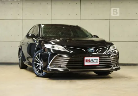 2022 Toyota CAMRY 2.5 HEV Premium Luxury Sedan AT ไมล์แท้ รถมือแรกจากป้ายแดง B4102