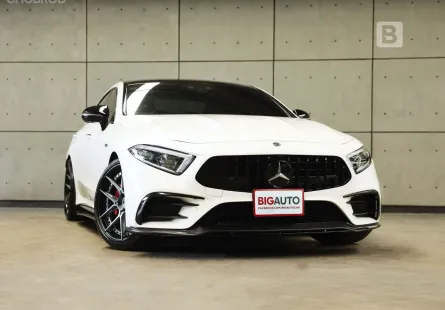 2019 Mercedes-Benz CLS53 3.0 W257 AMG 4MATIC+ 4WD Sedan AT ไมล์แท้ 6 หมื่น สีขาว Polar White B93