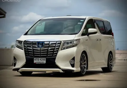 Toyota Alphard 2.5 Hybrid E-Four 2015 รถยนต์ไฟฟ้าประหยัด
