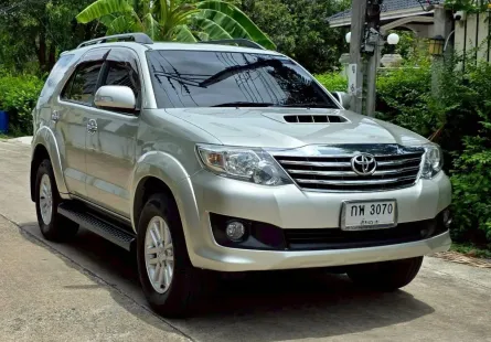 Toyota Fortuner 2.5 V VN Turbo 2013 รถสวย ไมล์น้อย เจ้าของขายเอง  