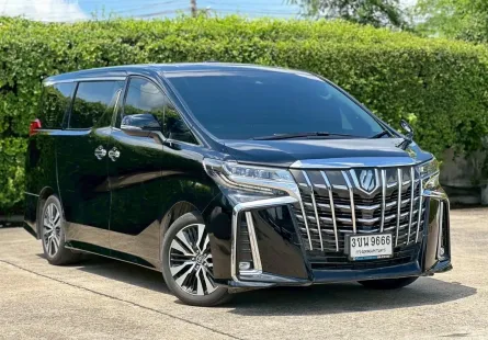 2023 Toyota ALPHARD 2.5 รถตู้/MPV รถบ้านมือเดียว ไมล์น้อย  