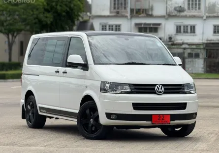 Volkswagen Caravelle 2.0 รถตู้ช่วงสั้น 7 ที่นั่ง ป้ายขาวดำจากโรงงาน ตัวพิเศษ 