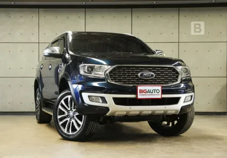 2022 Ford EVEREST 2.0 Titanium+ SUV AT ไมล์แท้ 8 หมื่น รับประกันระบบขับเคลื่อน 10 ปี 150,000KM B8668