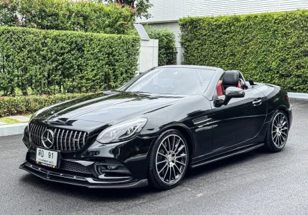 2017 Mercedes-Benz SLC-Class 2.0 SLC300 Cabriolet รถบ้านมือเดียว 