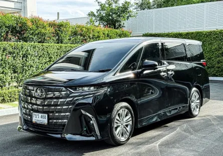 2026 Toyota ALPHARD 2.5 HEV รถตู้/MPV รถสภาพดี มีประกัน ไมล์น้อย  2,000 km. 