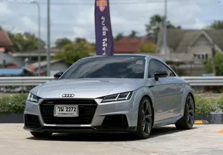 2017 AUDI TT, 2.0 COUPE 45 TFSI QUATTRO S LINE โฉม ปี16-ปัจจุบัน สีเทา ไมล์แท้ รถศูนย์ไทย