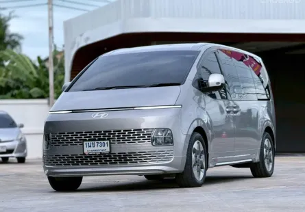 2024 HYUNDAI STARIA, 2.2 TREND S โฉม ปี21-ปัจจุบัน สีเทา เกียร์ออโต้ เครื่องดีเซล ไมล์แท้ มือเดียว