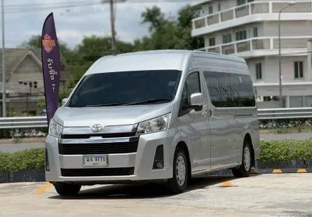 2019 TOYOTA COMMUTER, 2.8 โฉม ปี19-ปัจจุบัน สีเทา เครื่องยนต์ 2.8 ดีเซล เกียร์ออโต้ ป้ายฟ้าแท้
