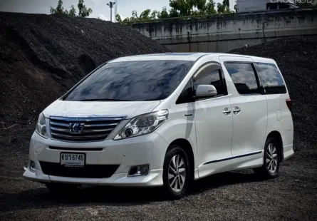 Toyota Alphard 2.4 HYBRID ปี 2012 แบตใหม่ 2023 ราคาพิเศษ