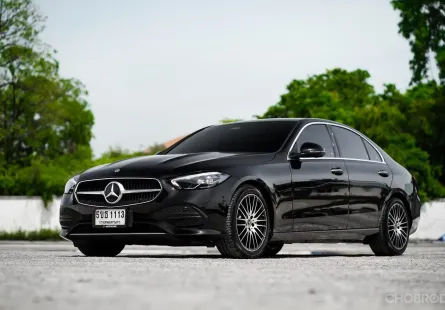 Benz C220d Avantgarde ปี 2023 ดีเซล ประหยัดคุ้มค่า ไม่กินน้ำมัน มือเดียว ป้ายแดง 