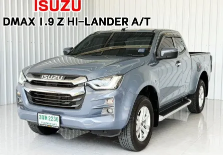 รถบ้าน เกียร์ออโต้ ฟรีดาวน์ Isuzu D-Max 1.9Z Hi-Lander รถกระบะแคปยกสูง 