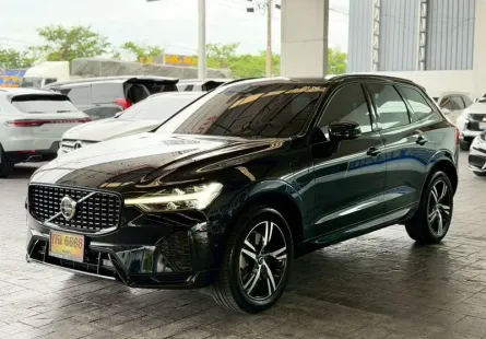 2021จด2022 Volvo XC60 Recharge T8 Awd R-Design Mnc สีดำ