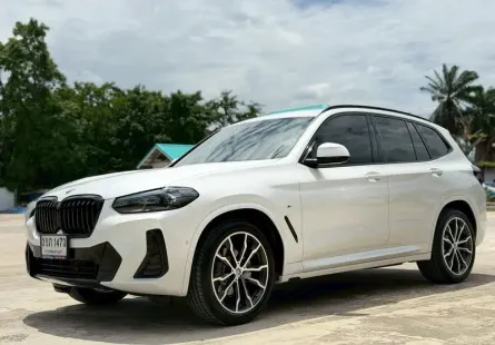 2022 Bmw X3 xDrive20d M-Sport Lci สีขาว